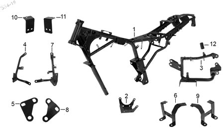 Diagrama Cuadro Italika TC200 2015