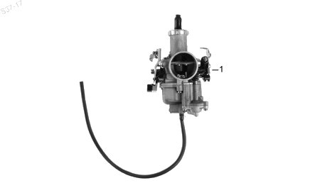 Diagrama Carburador Italika TC200 NEGRA 2020