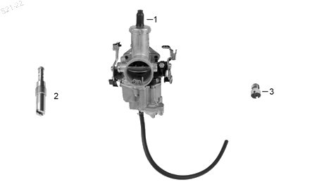 Diagrama Carburador Italika TC250 2020