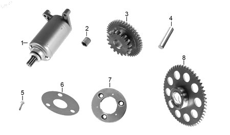Diagrama Arranque para moto Benelli TNT 15 2023 — refacciones compatibles