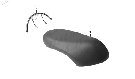 Diagrama Asientos y Parrillas Italika VITALIA 125 2020