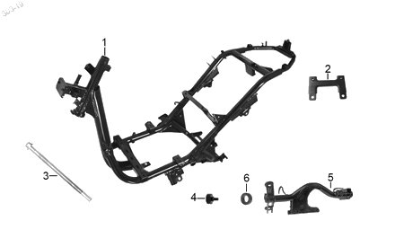 Diagrama Cuadro Italika VITALIA 125 2020