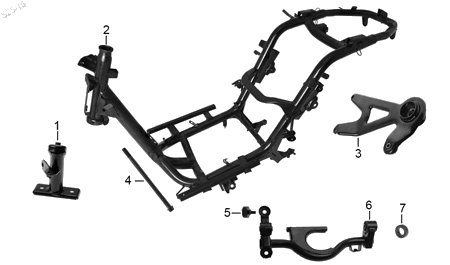 Diagrama Cuadro Italika VITALIA150 2016