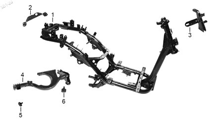 Diagrama Cuadro Italika VITALIA150 2021