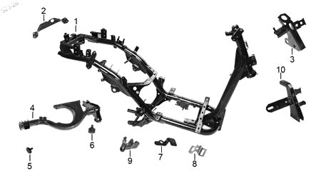 Diagrama Cuadro Italika VITALIA150 2027