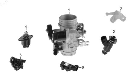 Diagrama Carburador Italika VORT-X 650 2018