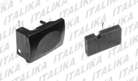 Diagrama Filtro de Aire y Sistema de Enfriamiento Italika VREX 2016