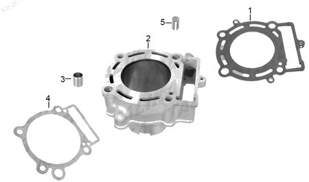 Diagrama Cilindro Italika VX250 2022