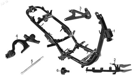 Diagrama Cuadro Italika CS125 LED 2015