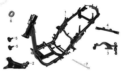 Diagrama Cuadro Italika X150G 2019