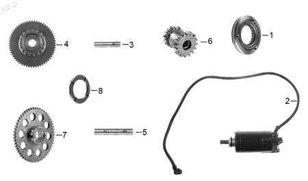 Diagrama Arranque Italika DM300 GPS 2026