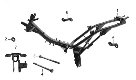 Diagrama Cuadro Italika XT110 2020
