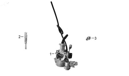 Diagrama Carburador Italika XT110 2020