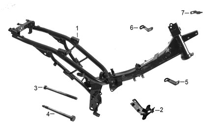 Diagrama Cuadro Italika XT125RT 2020