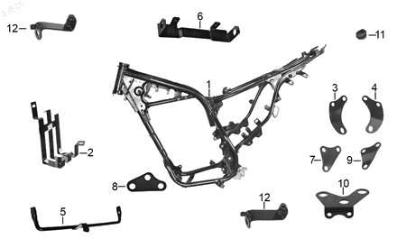 Diagrama Cuadro Italika DM150 GPS 2026