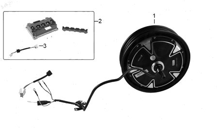 Diagrama Motor Completo Italika VOLTIUM CITY 2021