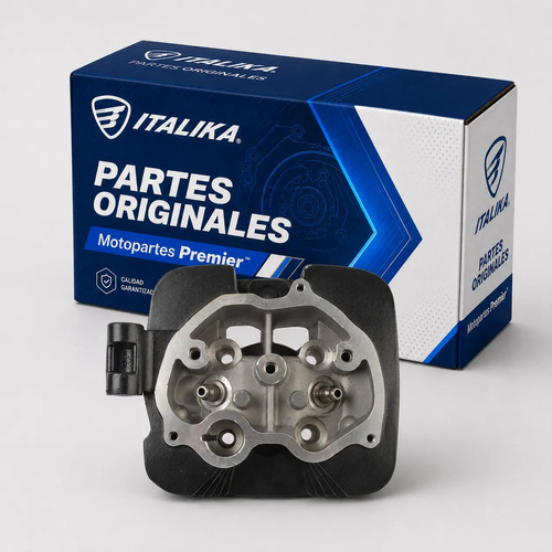 Cabeza Cilindro Negro para moto Italika RC200 FT200 SPTFIRE 2019-2027 — refacción original E02010195