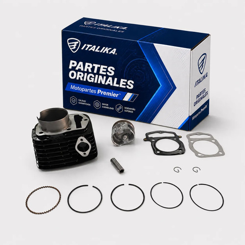 Kit Cilindro Motor CBP250 para moto Italika FT250 TS FT250 GTS GPS FT250 2015-2027 — refacción original E0304KC11