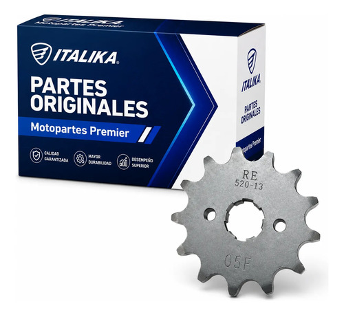 Rueda Dentada 13T para moto Italika RT250 250Z RT250 SPORT 2016-2026 — refacción original E06030109