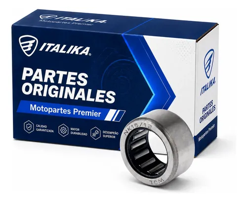 Balero Agujas NK15231 para moto Italika TC250 FT125TS FT150TS 2015-2027 — refacción original E07030001