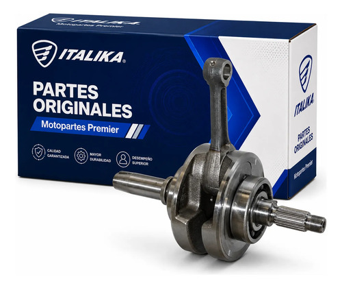 Conjunto De Cigüeñal para moto Italika 250Z 250Z NEGRA 250SZ 2015-2024 — refacción original E08020038