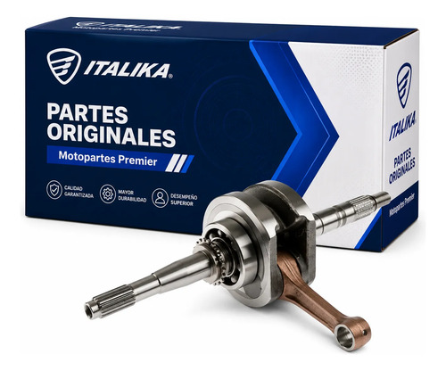 Conjunto De Cigüeñal para moto Italika ATV250 ATV250 C/REVERSA ATV250 CAMUFLAJE 2015-2026 — refacción original E08020039