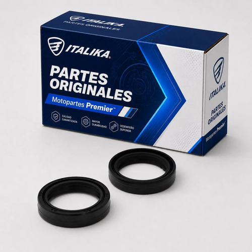 Kit Reten De Suspensión 30-40.5-10.5 para moto Italika WS150 SPORT W150 WS175 SPORT 2015-2027 — refacción original F0106KR10