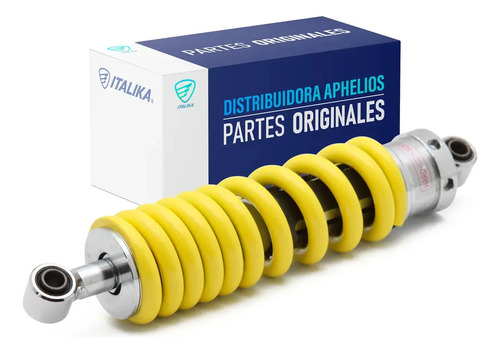 Amortiguador Tras Amarillo para moto Italika 280Z 280Z GPS 2025-2026 — refacción original F02020182