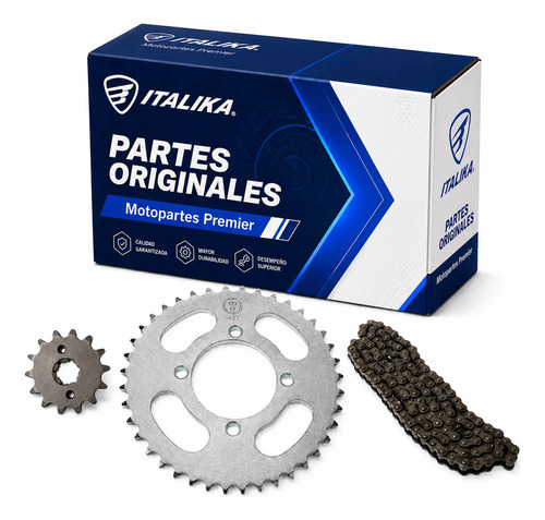 Kit De Sprocket para moto Italika RC150 RC200 SPTFIRE 2015-2026 — refacción original F0203KS22