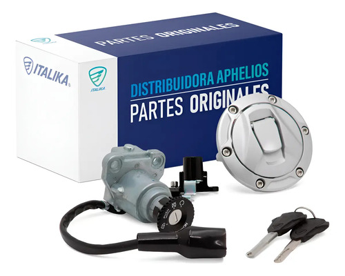 Juego Cerraduras para moto Italika 280Z 280Z GPS 2025-2026 — refacción original F04020296
