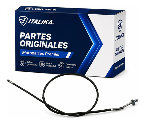 Chicote Freno Del para moto Italika DSG125 DS125 XS125 2015-2022 — refacción original F04030096