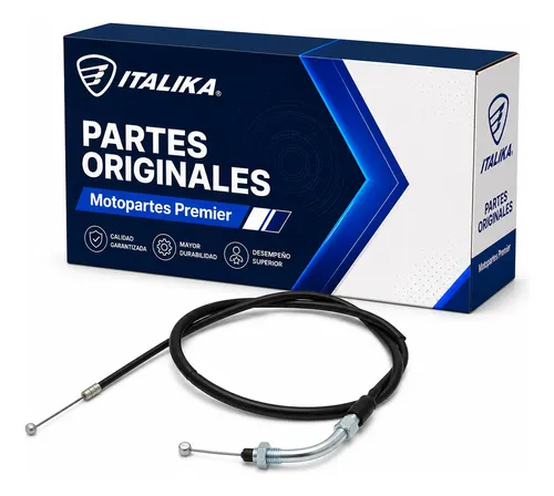 Chicote Acelerador para moto Italika 125Z 125Z GPS 2016-2026 — refacción original F04030183