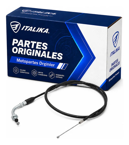 Chicote Acelerador para moto Italika FT150G FT150GTS ROJA FT150G NEGRA 2015-2027 — refacción original F04030225