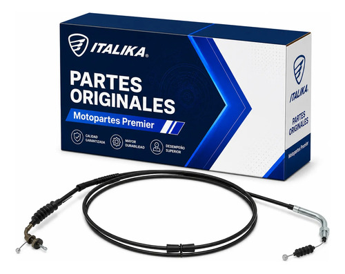 Chicote Acelerador para moto Italika WS150 SPORT WS175 SPORT 2017-2027 — refacción original F04030255