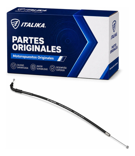 Chicote Acelerador para moto Italika FT200 TS 2019-2024 — refacción original F04030341