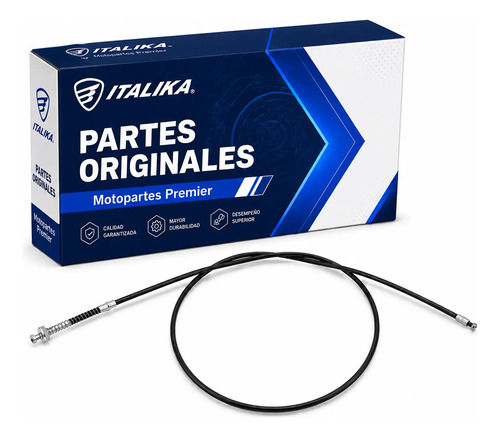 Chicote Freno Tras para moto Italika W150 DSG125 WS150 2015-2026 — refacción original F04030344