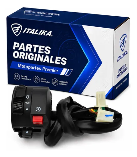 Conjunto De Mando Izq para moto Italika ATV180 ATV150 CON REVERSA ATV150 SPORT C/REVERSA 2015-2027 — refacción original F04040102