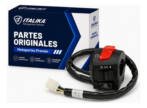 Conjunto De Mando Der para moto Italika 150Z 200Z 250Z 2015-2026 — refacción original F04040138