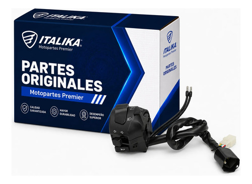 Conjunto Mando Izq para moto Italika RC150 RC200 2016-2027 — refacción original F04040177