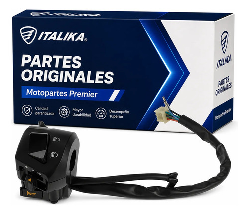 Conjunto Mando Izq para moto Italika 125Z 125FL GPS 125FL 2016-2027 — refacción original F04040178
