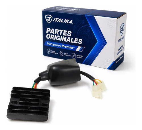 Regulador Rectificador para moto Italika RT250 RT250 SPORT 2016-2024 — refacción original F06020118
