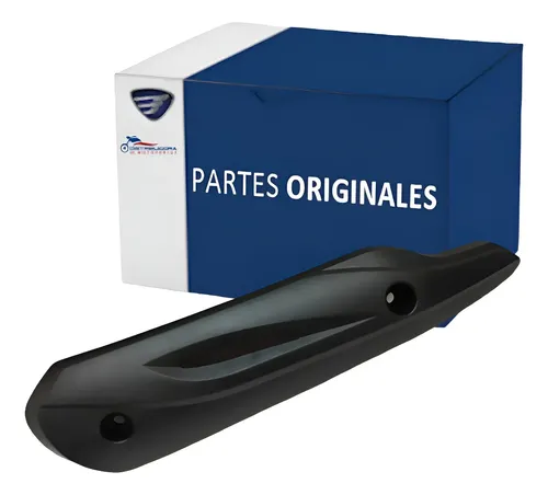 Cubierta Escape para moto Italika D125 X125 D125 LT 2016-2027 — refacción original F07010178