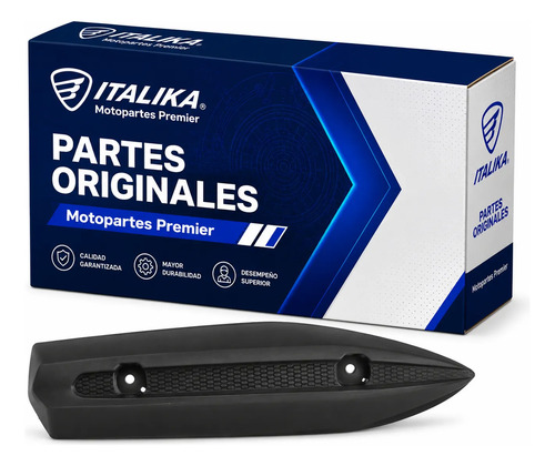 Cubierta Escape para moto Italika WS150 SPORT WS175 SPORT MODENA175 2017-2027 — refacción original F07020032
