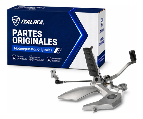 Conjunto Posapie Del Izq para moto Italika 250Z 250Z NEGRA 250SZ 2015-2024 — refacción original F11010189