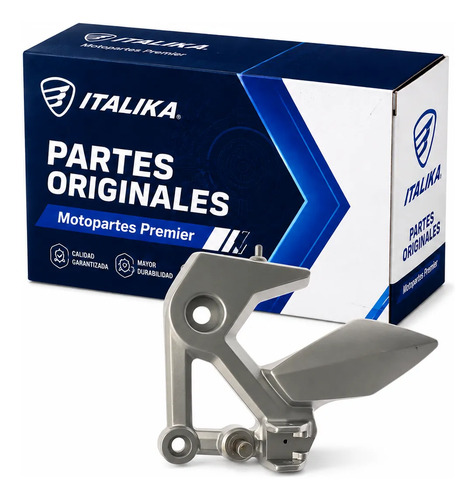Base Posapie Delantero Izq para moto Italika 250Z 250Z NEGRA 250SZ 2015-2024 — refacción original F11010193
