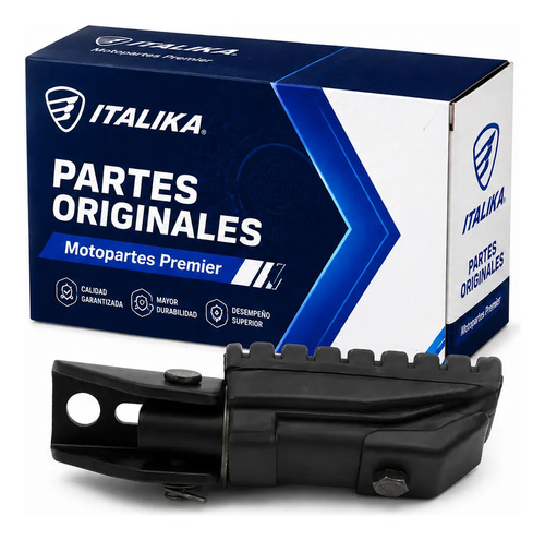 Posapie Tras Izq para moto Italika 150Z 150SZ 170Z 2015-2026 — refacción original F11010201