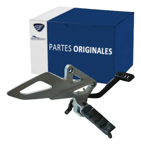 Conjunto Posapie Del Der para moto Italika RT200 RT200 GP 2017-2026 — refacción original F11010316