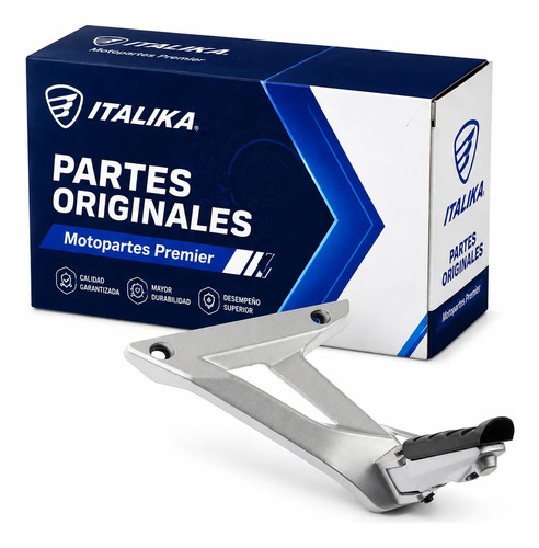 Conjunto Posapie Tras Izq para moto Italika RT200 RT200 GP 2017-2026 — refacción original F11010321