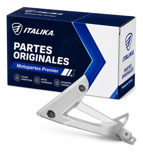 Base Posapie Tras Izq para moto Italika RT200 RT200 GP 2017-2026 — refacción original F11010322