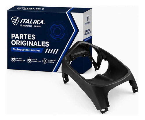 Encarenado Negro para moto Italika D125 X125 D150LT 2016-2027 — refacción original F12030079